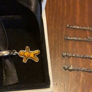 Pandora Gingerbread Man charm